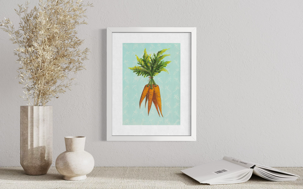 Carrot Bunch - Print