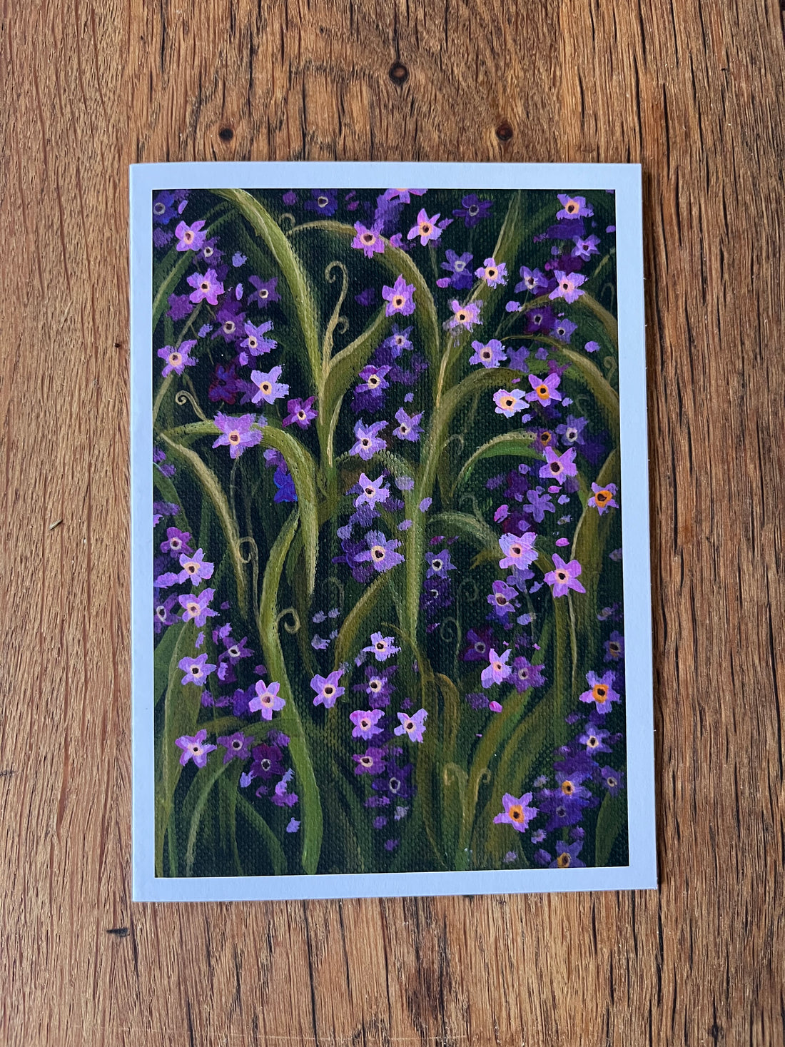 Pink Flower Card
