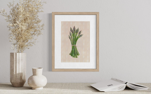 Asparagus Bunch - Print