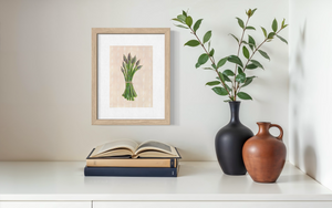 Asparagus Bunch - Print