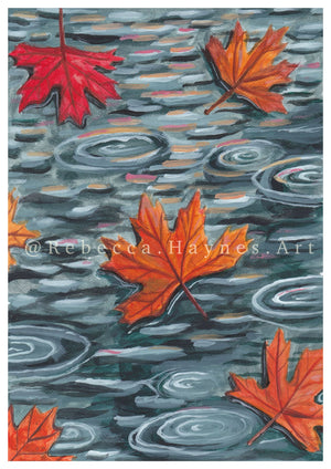 Autumn Leaves Print