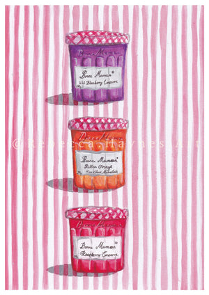 Bonne Maman Striped (Print)