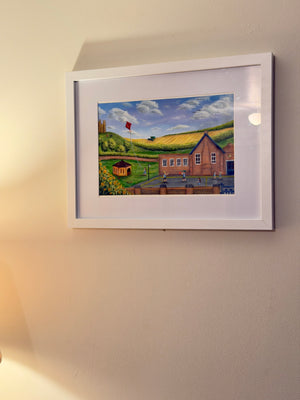 Orford School Print