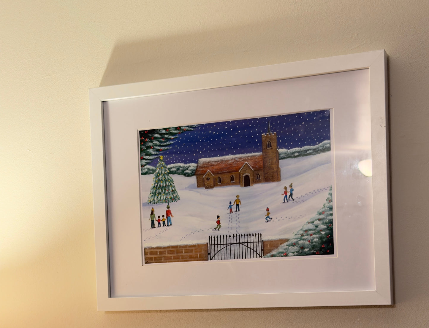 Sudbourne Church Christmas Print