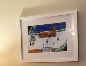 Sudbourne Church Christmas Print