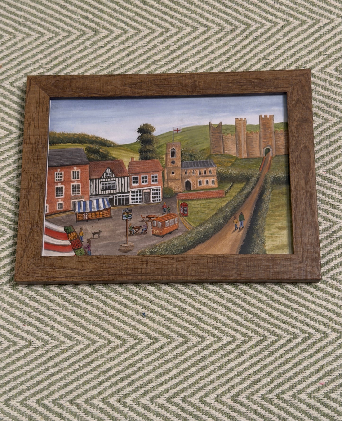 Framlingham Market Print
