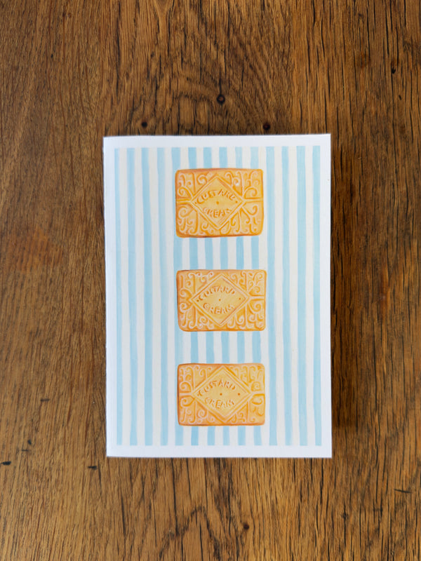Custard Creams - Card
