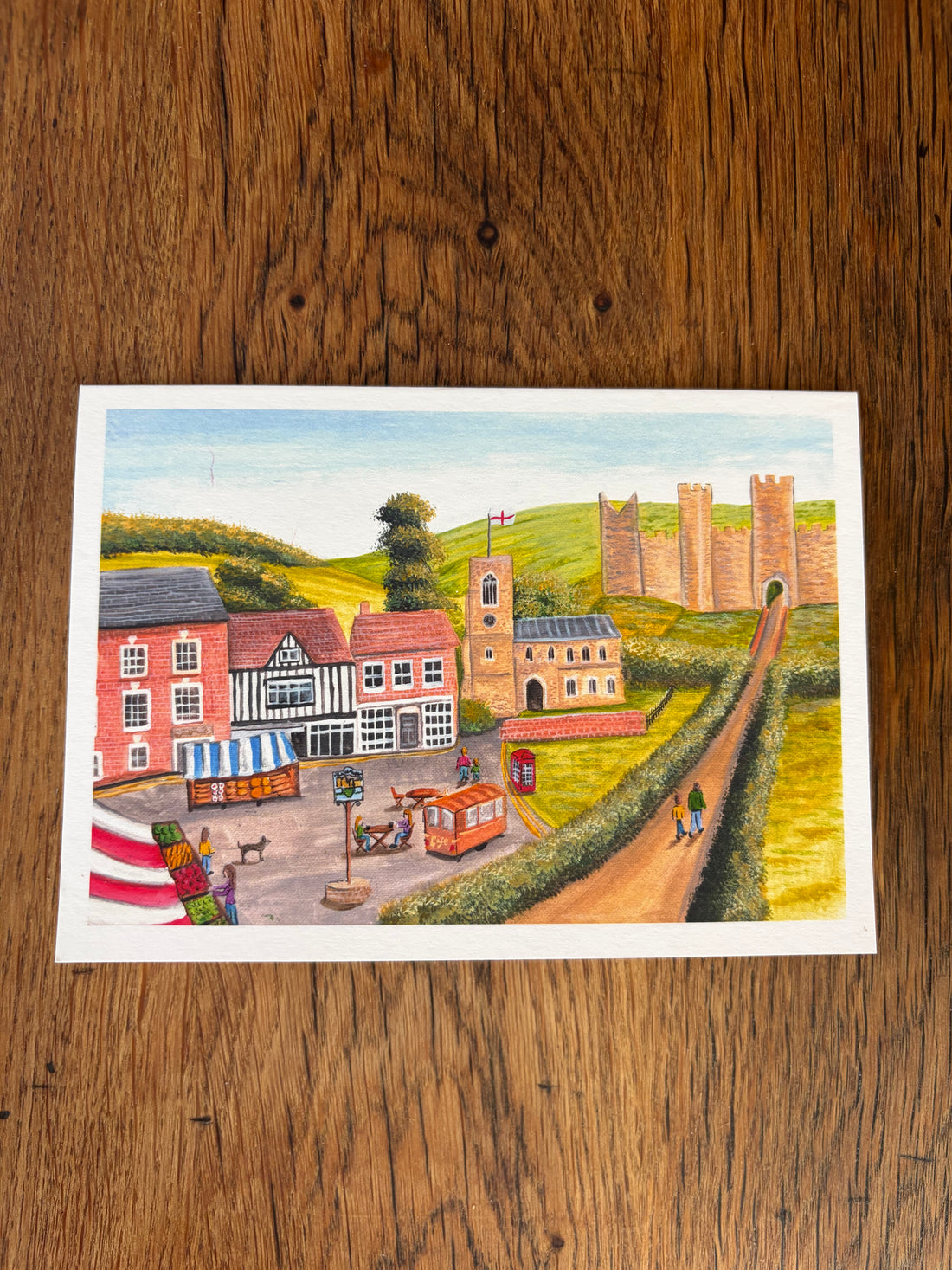 Framlingham Market - Card