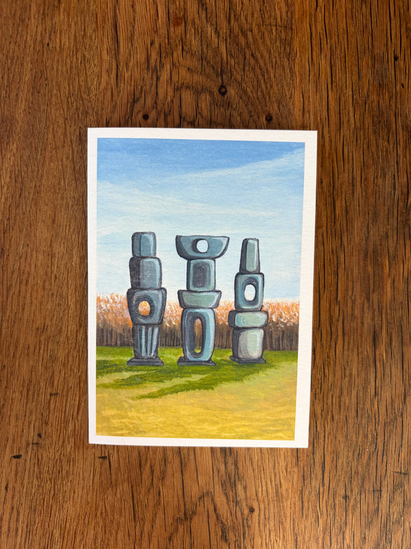 Snape Maltings Sculptures - Card
