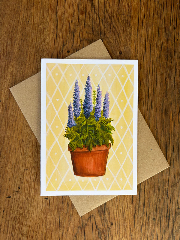 July Birth Flowers - Card