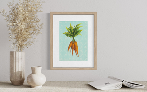 Carrot Bunch - Print