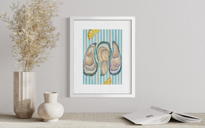 Butley Oysters Print