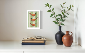 Striped Pheasant Print