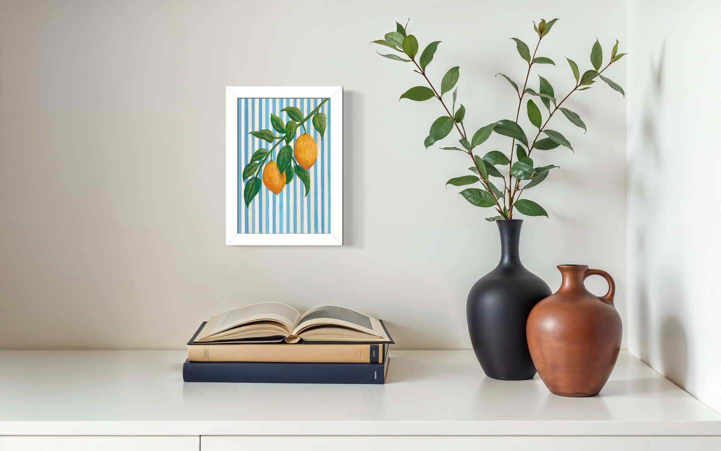 Striped Lemon Branch (PRINT)