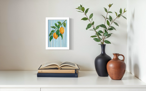Striped Lemon Branch (PRINT)