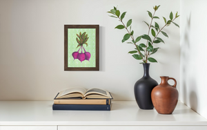 Beetroot - bunch print