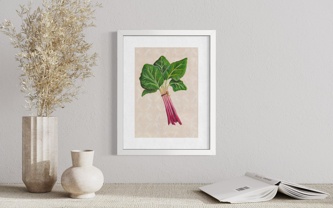 Rhubarb Bunch - Print