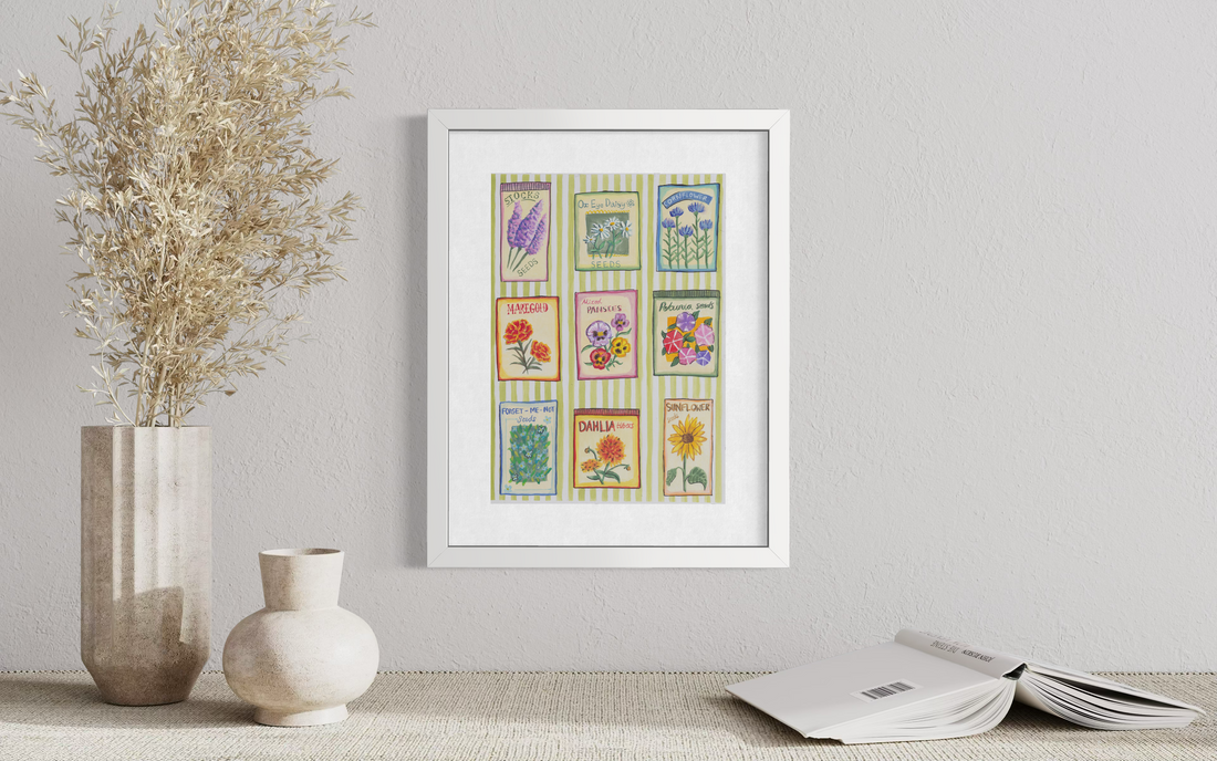 Flower Seed Packets - Print