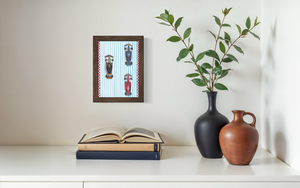 F1 Cars - Striped Print