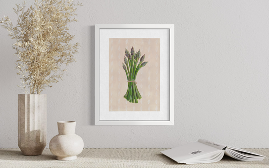Asparagus Bunch - Print