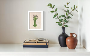 Asparagus Bunch - Print