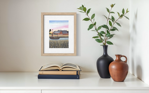 Snape Barge Print