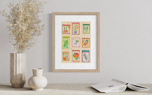 Vegetable Seed Packets - Print