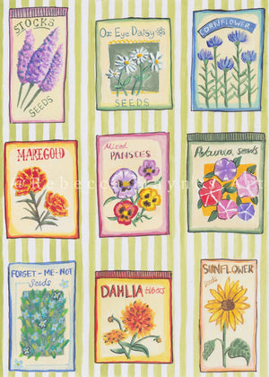 Flower Seed Packets - Print