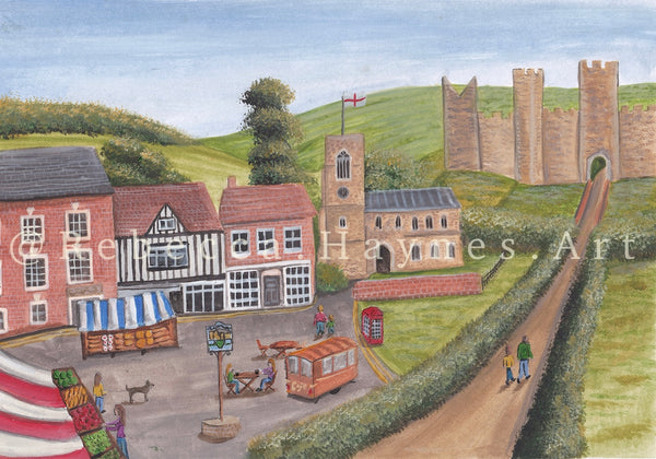 Framlingham Market - Print
