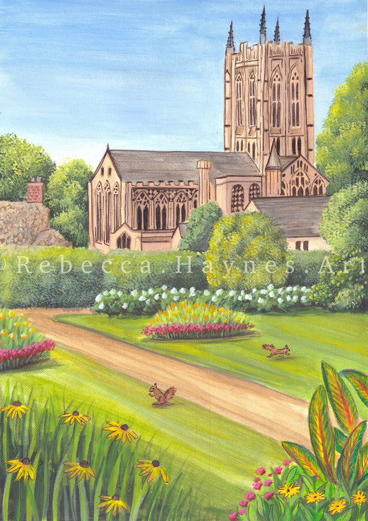 Bury St Edmunds Cathedral - Print
