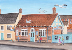 Aldeburgh White Hart Inn - Print