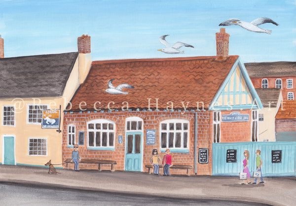 Aldeburgh White Hart Inn - Print