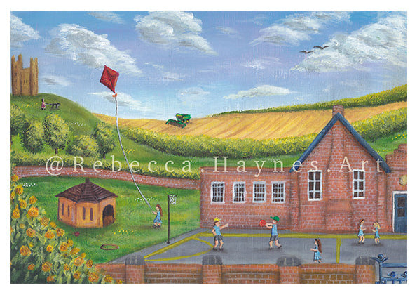 Orford School Print