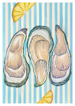Butley Oysters Print
