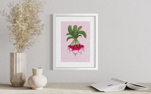 Radish Bunch - Print