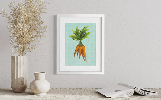 Carrot Bunch - Print