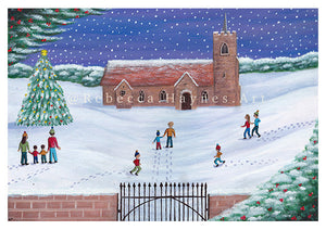 Sudbourne Church Christmas Original