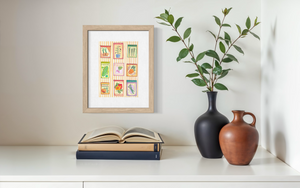 Vegetable Seed Packets - Print