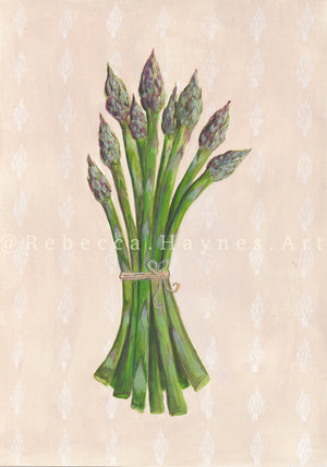 Asparagus Bunch - Print