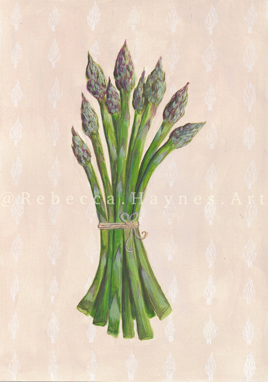 Asparagus Bunch - Print